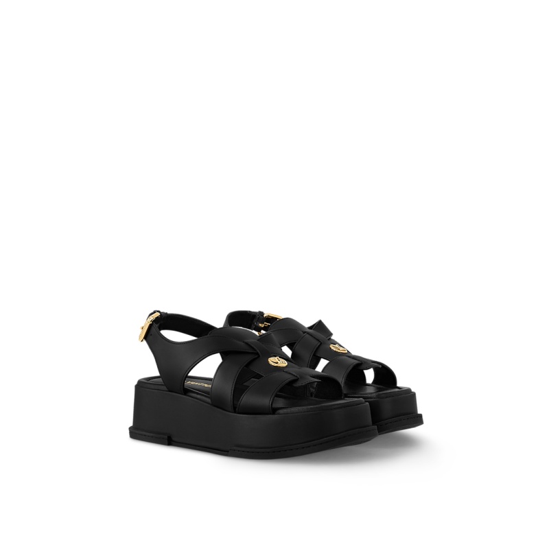 Maya Flatform Sandal - Image 1